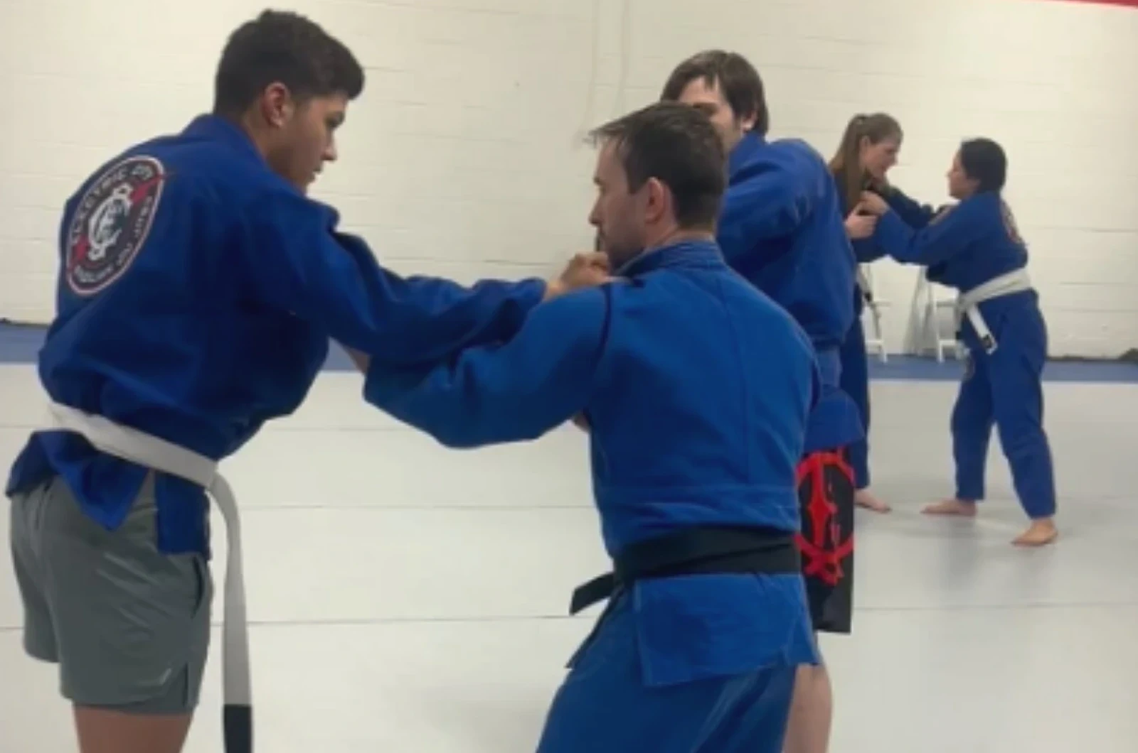 Brazilian Jiu-Jitsu class at Electric City BJJ