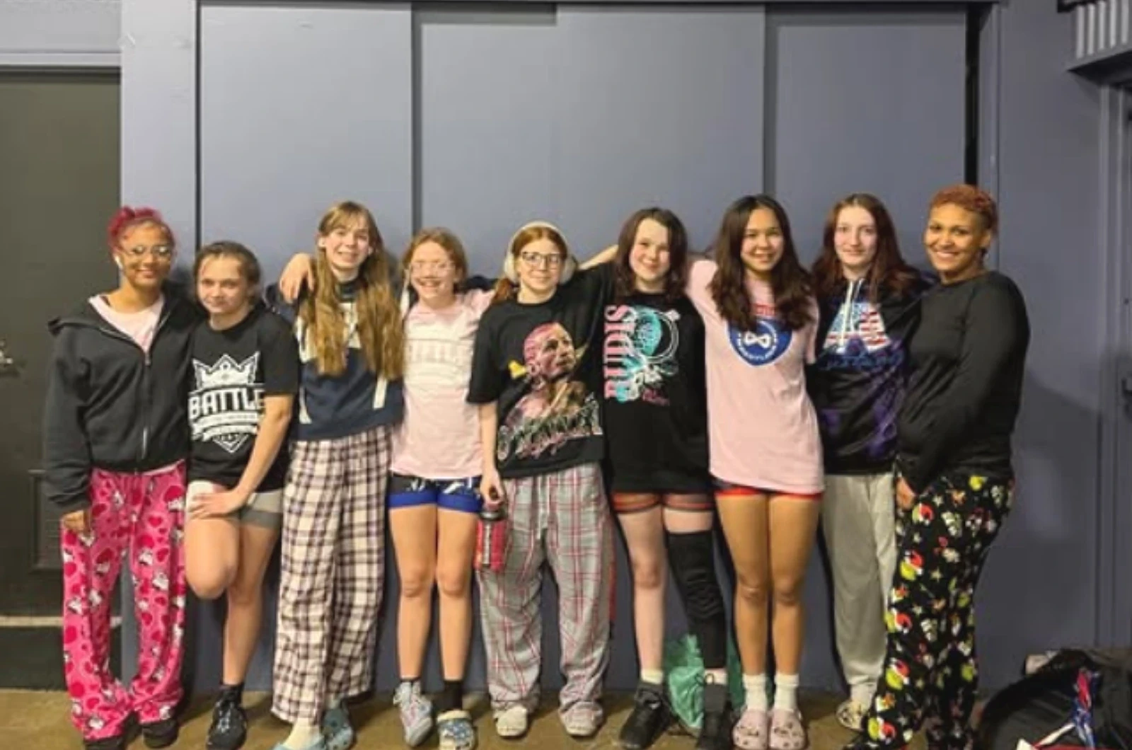 Teens developing decision-making skills in martial arts